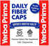 Yerba Prima Daily Fiber Formula - 180 caps (Pack of 2) - Soluble & Insoluble Dietary Fiber Supplement - Colon Cleanse - Gut Health - Vegan, Non-GM...
