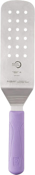 Mercer Culinary Millennia Perforated Turner/Spatula, 8 Inch x 3 Inch Blade, Purple Handle...