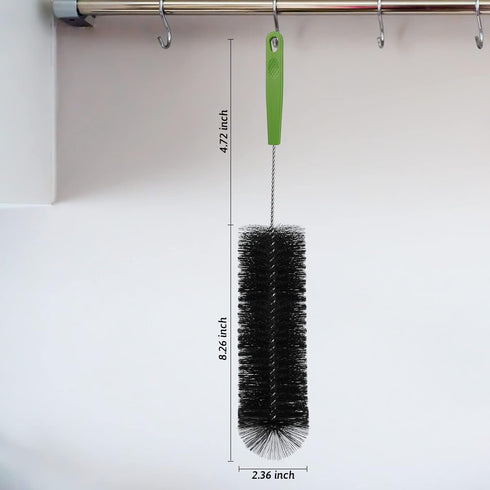 Bottle Brush, Bendable Long Handle Cleaner Brushes for Cleaning Neck Bottles, Baby Bottles, Water Bottles, Tumblers, Flask, Bird Feeder, Vase and ...