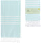 WETCAT Turkish Beach Towel Oversized (38"x71") 100% Turkish Cotton, Made in Turkey - Sand Free, Extra Large, Ultra Soft, Quick Drying, Compact & L...