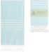 WETCAT Turkish Beach Towel Oversized (38"x71") 100% Turkish Cotton, Made in Turkey - Sand Free, Extra Large, Ultra Soft, Quick Drying, Compact & L...