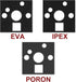 YIMAGUJRX RUNJRX EVA Keyboard Switch Pads, EVA 0.5mm Keyboard PCB Foam for 61/64/87/100/104/108 Hot Swap Keyboard 120Pcs...