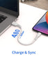 6 inch iPhone Charge Cable Short, 0.5ft 5Pack USB to Lightning Cord for Fast Charging Stations Compatible with Apple iPhone 12 11 Pro Max Xs 8 7 6...