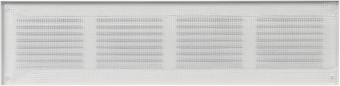 Vent Systems 16'' x 4'' Inch White Air Vent Cover Metal Air Return Grill with Built in Pest Guard Screen HVAC Vent Cover for Home Improvement Vent...