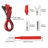 DIANN 2 Sets 16 in 1 Multimeter Test Leads Kit Digital Probes & Leads Set with Replaceable Testing Pen Test Hook Alligator Clips Banana Plug Measu...
