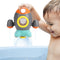 Baby Bath Toys, Space Rocket Shape Bathtub Toys for Toddlers, Spray Water Toys w/ Rotating Fountain, Bathroom Shower Toys for Infants Aged 18 Mont...