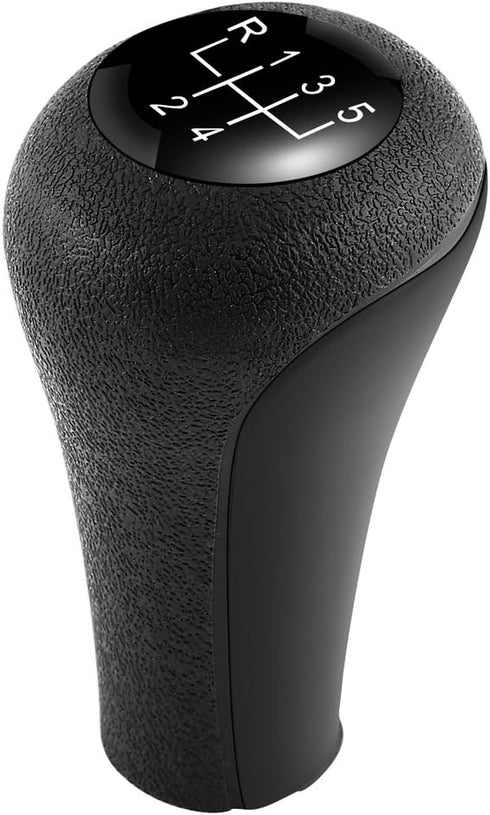 Keenso Manual 5 Speed Shift Knob, E36 5-Speed Shift Knob Car Gear Shifter Knob Stick Head Lever for E28 E30 E34 E36 Black...
