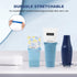 Leak Locks, Silicone Travel Covers, Elastic Sleeves for Leak Proofing Travel, Travel Size Container Silicone Sleeves, Travel Accessories for Shamp...