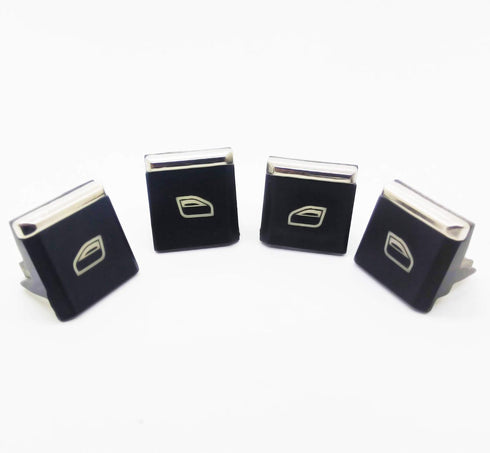 for Porsche Window Switch Button Caps - 4 Pack for Cayenne, Panamera and Macan (7PP959858R DML, 7PP959858K DML, 7PP959858H)...