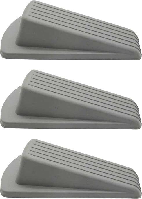 Door Stoppers for Bottom on Floors - for Carpet, Tile, Concrete & Wood - Holds Open & Prevents Lock-Outs - Home Improvement Accessories - Pack of ...