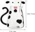 1 Set Glass Carafe Pitcher with Glass Mug Cute Cow Glass Tea Pitcher Kettle Milk Jug Night Water Carafe for Midnight Drink Home Office Hotel 550ml...