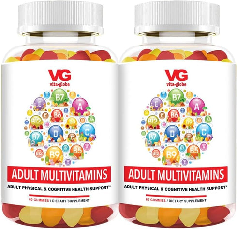 Adult Multivitamin Gummy with Vitamin, Vitamin C, Vitamin D Vitamin E, Niacin, Vitamin B6, Folate, Vitamin B12 Biotin, Pantothenic Acid, Sodium, I...