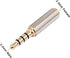 JacobsParts 3.5mm Male to 2.5mm Female Stereo Audio Headphone Jack Adapter Converter, Gold Plated......