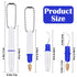 2 Pcs Travel Teeth Cleaning Tools, Dental Tools To Remove Plaque and Tartar, Portable Dental Hygiene Oral Care Kit with Plaque Remover and Tartar ...