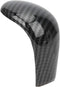 Keenso Gear Shift Knob Cover, Carbon Fiber ABS Shift Knob Trim Antiscratch Lightweight Fit for Navara Frontier NP300 2015?2019 Car interior and ex...