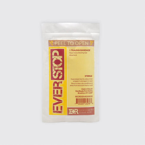 Ever Ready First Aid EverStop First Aid Blood Stopper Compress Multi-Purpose Wound and Trauma Dressing - FSA/HSA Eligible - 6 Pack...