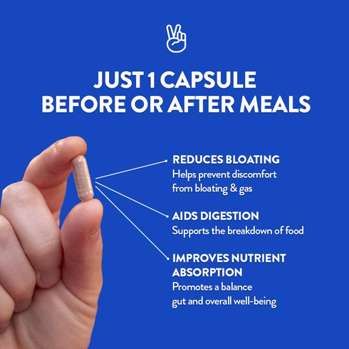 FRISKA Men’s Daily Digestive Enzyme and Probiotics Supplement, Natural Support for Male Digestive Health, Bloating, Gas, Indigestion Relief, Suppo...