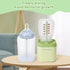 Portable Baby Bottle Brush&Travel Baby Bottle Drying Rack-Baby Bottle Cleaning Silicone Brush Kit, Silicone Nipple Cleaner Brush, Straw Brush, New...
