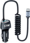 SUNDA USB C Fast Car Charger 51W Dual Ports, Built-in 5.9FT Type C Phone Charger Cable, USB-C Port Charger with PPS 33W/PD 30W/&QC 18W, Compatible...
