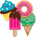 Big Dot of Happiness Sweet Shoppe - Donut, Ice Cream and Cupcake Decorations DIY Candy and Bakery Birthday Party or Baby Shower Essentials - Set o...