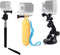 Action Camera Accessories Kit Compatible with Gopro Hero 13 12 11 10 9 8/AKASO EK7000/Brave 4/Brave 7 LE/V50X /Dragon Touch/Apexcam/ODDV Camera Se...