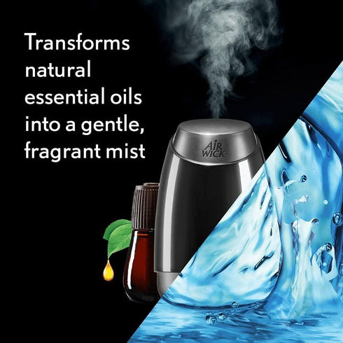 Air Wick Essential Mist, Essential Oil Diffuser Refill, Bonfire & Crisp Fall Air, LIMITED EDITION Air Freshener & Fragrance Mist, 0.67 Fl Oz...
