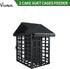 Suet Feeder, Vivace Suet Feeder with 2 Suet Cages, Metal Roof Covered Suet Bird Feeder Hanging Wild Bird Feeders Suet Holder Rust Proof Suet Cake ...