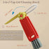 3 in 1 Cup Lid Cleaning Brush, 3 PCS Crevice Cleaning Brush Set - Multifunctional Portable Bottle Brush Cleaner for Bottle Gap Tight Spaces Cup - ...