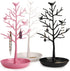 ChezAbbey Jewelry Stand Necklace Tree - Earring Organizer Holder Plastic Birds Tree Display with Tray Antique Bracelet Rings Rack Tower Decoration...