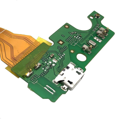 USB Charger Charging Port Dock Connector Ribbon Flex Cable PCB Board Replacement Compatible with Alcatel 1S 2020 5028...