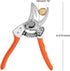 8.5" Sharp Pruning Shears Heavy Duty Professional Bypass Hand Pruners with SK5 Stainless Steel Blades and Straight Tip, Tree Trimmers Garden Clipp...