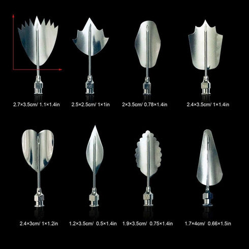 Jelly Decorating Tools - 3D Gelatin Jelly Cake Art Tools Set with Syringe Pudding Pastry Nozzles Stainless Steel Needles Tips Baking Pastry...