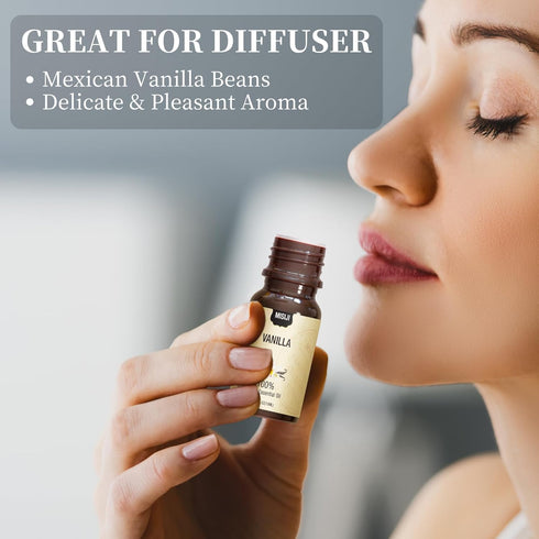 Essential Oils Set Top 6 Aromatherapy-Essential Oils for Diffuser for Home,Air Freshening Diffuser Oils Scents for aromatherapy,Laundry,Candle&Soa...