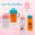 Baby Doll bottle Accessories Toys Baby Doll Magic bottles Playset Disappearing Bottles with Pacifier for Little Girls (small set(for 8-12" doll))...