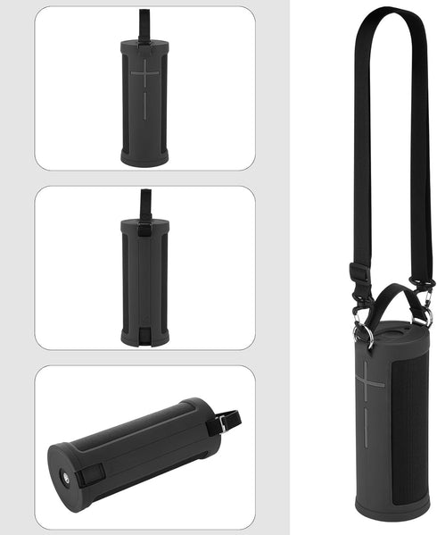 TXEsign Silicone Case Cover for Ultimate Ears MEGABOOM 3 Portable Wireless Bluetooth Speaker, Travel Protective Cover Carrying Pouch w Handle Adju...