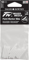 FW Mixed Media Paint Marker Nibs - 12 Replacement Pen Nibs Size 1-2 mm Round Tip for FW Paint Markers - Refillable Paint Pen Nibs for Use with Acr...