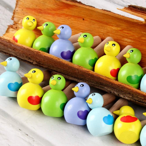 Kisangel 4pcs Bird Whistle Noisemaker Toy Baby Educational Toys Animal Wooden Whistle Children Toy Whistle Toy for Kids Whistle Plaything Animal W...