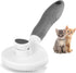 Cat Grooming Brush, Self Cleaning Slicker Brushes for Dogs Cats Pet Grooming Brush Tool Gently Removes Loose Undercoat, Mats Tangled Hair Slicker ...