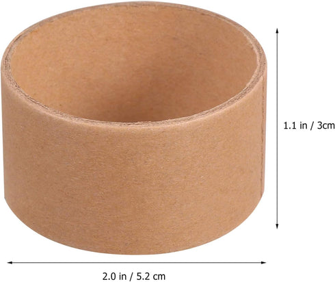 ULTNICE Empty Craft Cardboard Craft 20Pcs Round Cardboard Tubes Craft Rolls Craft Tubes Children DIY Craft Paper Rolls Brown Painting Cardboard Tu...