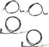 Brake Pad Wear Sensor Front & Rear Wheel | Compatible for BMW E87 E90 for 135i 328i 335i 335is 335d 2007 2008 2009 2010 | Replacement # 3435678944...