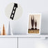 12 Pieces Black Easel Back Plastic Photo Frame Easel Back Stand Picture Frame Easel Back with 24 Pieces Screws & 15 Pieces Stickers and Screwdrive...