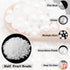 5700 Pcs AB Half Pearls for Crafts & Nail Art - Flatback Pearls for Makeup & DIY Accessories - White, 2/3/4/5/6/8/10mm...