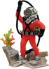 Penn-Plax Aerating Action Bubbler Ornament, Diver with Hose | Color May Vary | Small (050)...