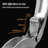 VOVOLY Premium Garlic Press Stainless Steel, No need to Peel Garlic Presser, Heavy Duty Professional Grade Double Lever-Assisted Garlic Mincer wit...