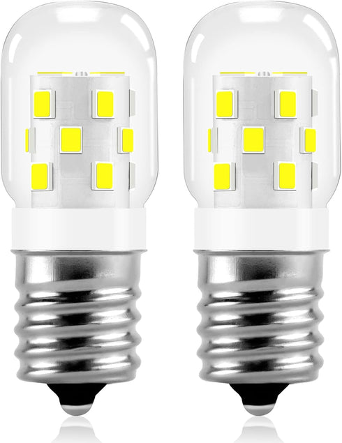 E17 LED Bulb Microwave Oven Appliance Light Bulb Super Power Saving Multiple Purpose Under Hood Over Stove Lights-3W(Equal to 40W Incandescent),38...