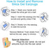 3+2 Pairs Reusable Super Soft Silicone Earplugs, Comfortable Ear Plugs That can Quickly Eliminate Noise, Suitable for Swimming, Sleeping, Snoring,...