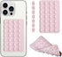 Silicone Double-Sided Suction Phone Case Detachable Mount - Hands-Free, Reusable, Easy to Clean, Strong Grip Holder for Selfies & Videos, - iPhone...