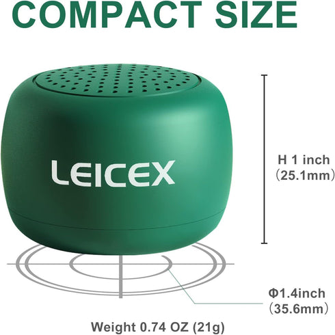 Portable Bluetooth Speakers, Mini Cute Small Pillow Wireless Speakers with Bluetooth 5.0 Perfect for Travel Outdoor Sound (Green)...