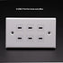 USB C Charger Wall Outlet Plate, LOKEKE 6 Ports USB Type C Power Wall Outlet Plug Plate for Smartphone Pad Switch, White...
