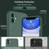 Designed for iPhone 11 Case with Screen Protector - Upgraded Camera Lens Protector - Soft Full Coverage Liquid Silicone Cover - Scratch-Proof Prot...